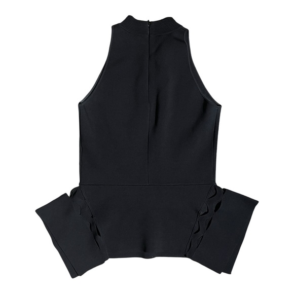 Roland Mouret Black Halterneck Sleeveless Top - Picture 3 of 6
